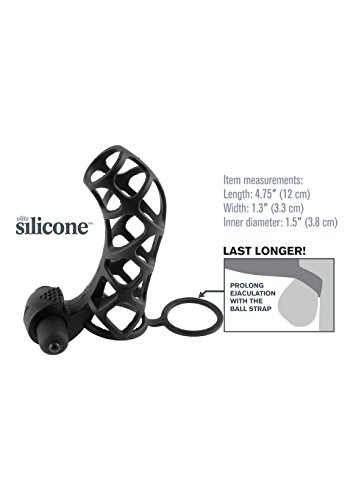 Fantasy X-Tensions Extreme Silicone Power Cage - Black