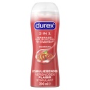 Durex Passion & Love Lubricants & Pleasure Gels Guarana 2-in-1 Massage + Lubricant Gel 200 ML
