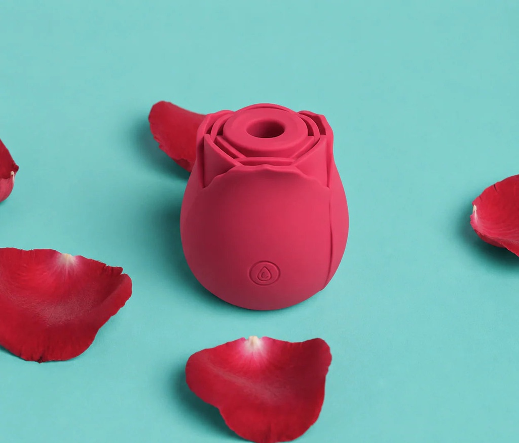 [S-VIB-0001-RED] Rose Vibrador (rojo)