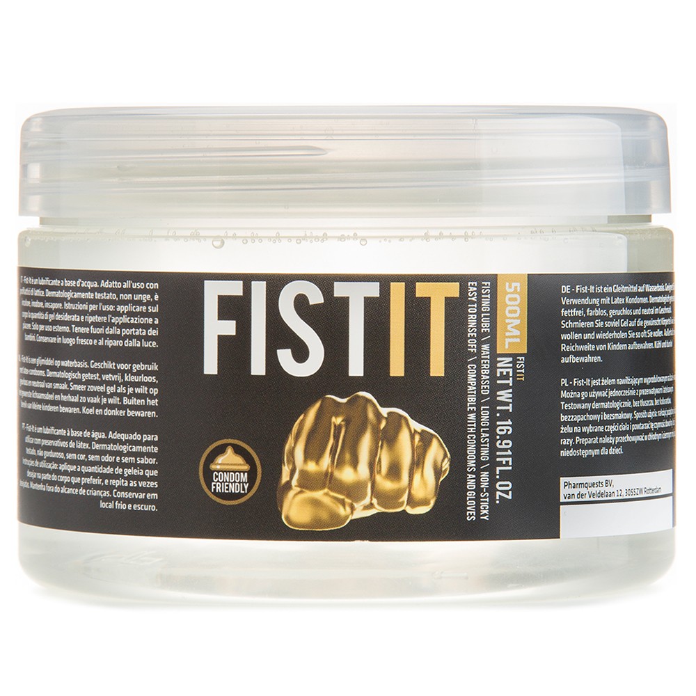 Fist It Water Based Lubricant 500 Ml - Clear