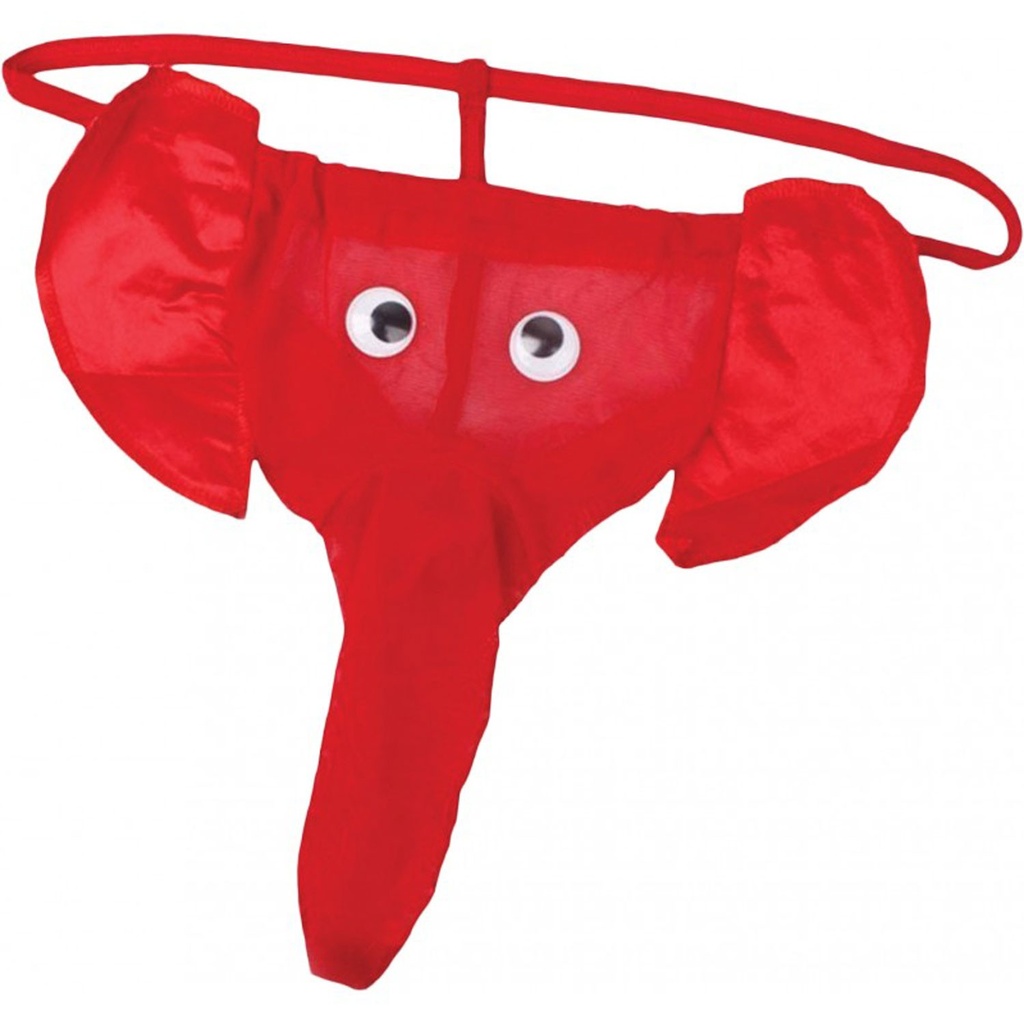 [92001] Tanga de elefante Roja  Talla única