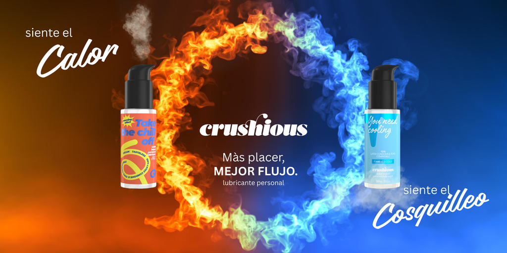 [CRU10032/33] Crushious Cooling + Warming Lube Bundle 50 ml