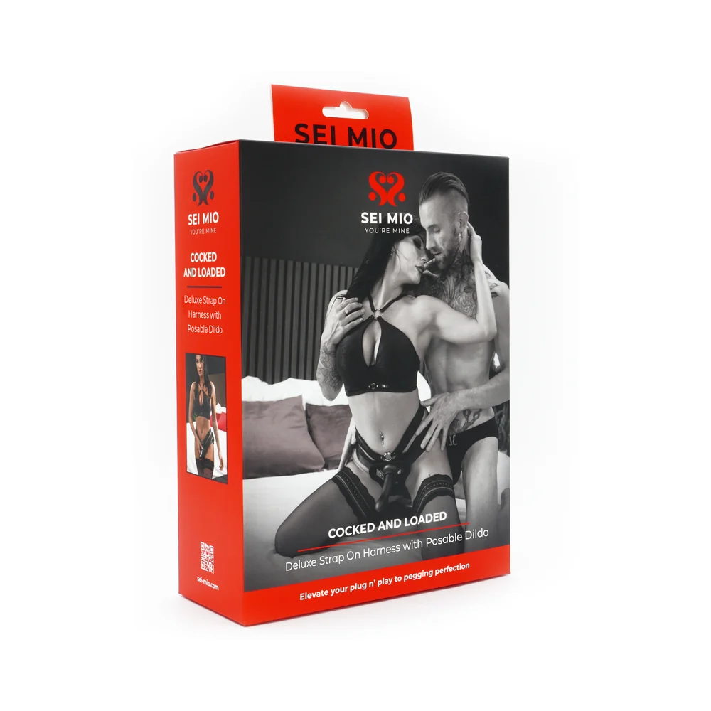 Cocked and Loaded - Advanced Strap-on Harness and 6.5" Dildo
