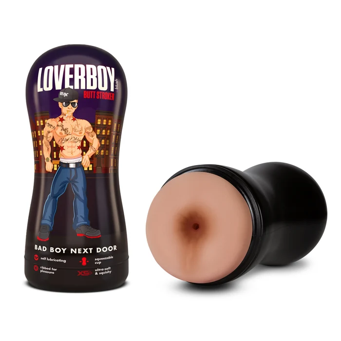 Coverboy - Bad Boy Next Door - Self Lubricating Stroker - Beige