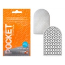 TENGA Pocket Hexa-Brick Stroker - White