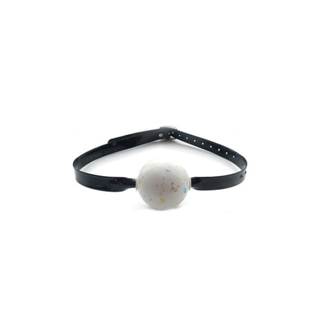 [39630] Jawbreaker Gag Black Strap