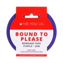 Me You Us Bound to Please Bondage Tape Restraints Red 20m