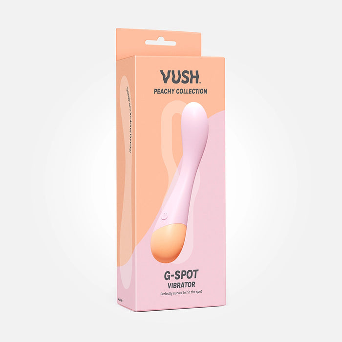 [91517] VUSH Peachy Rechargeable Silicone G-Spot Massager