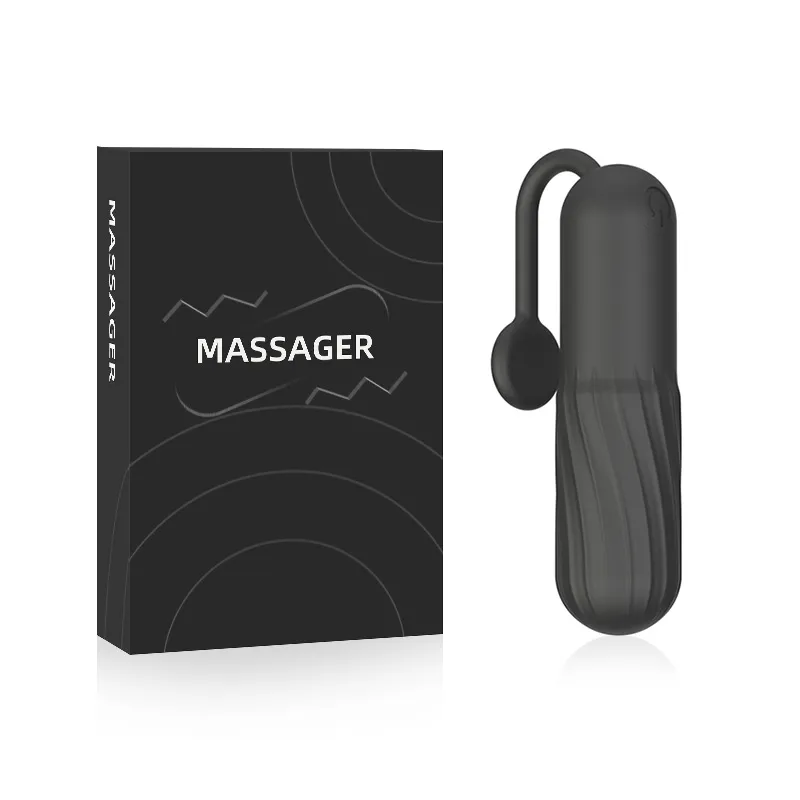 [LT-0103286] Vibrador tipo bala con cola (negro)
